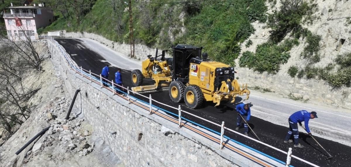 Denizli Büyükşehir’den Babadağ’da Ulaşım Yatırımı