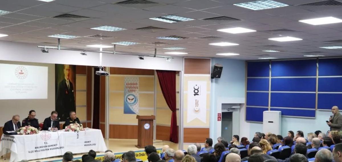 Edremit’te Eğitimde Güvenlik Zirvesi