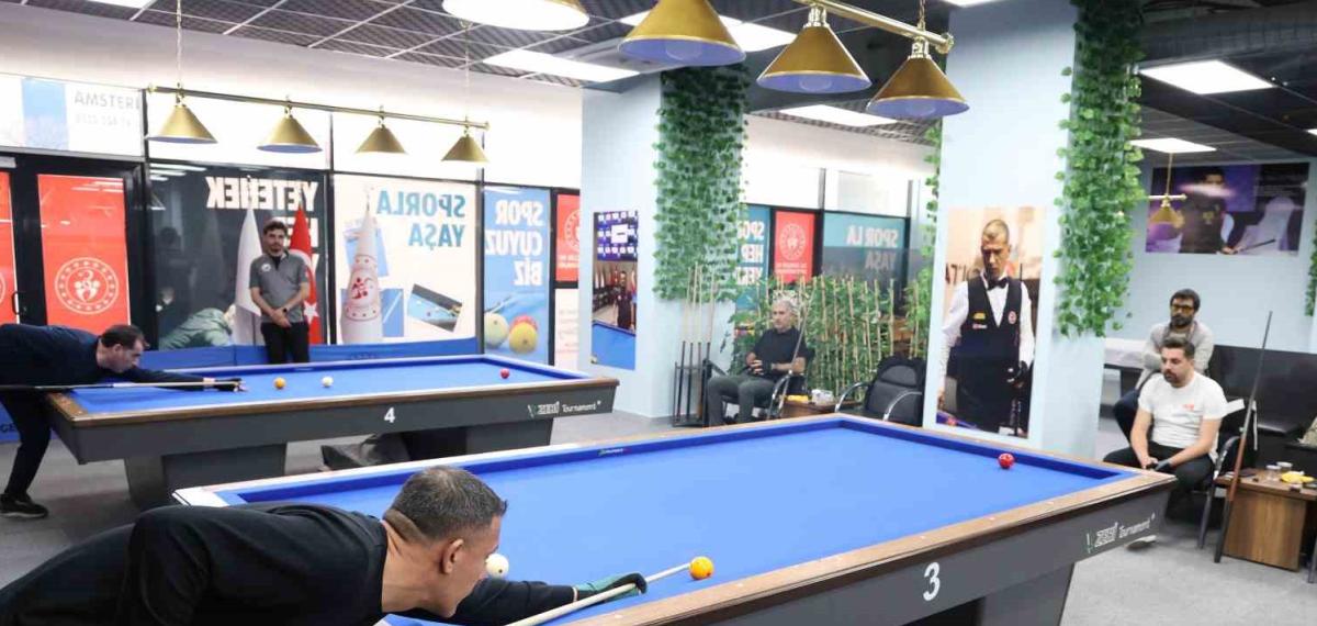 Elazığ’da 3 Bant Bilardo Bölge Şampiyonası Tamamlandı