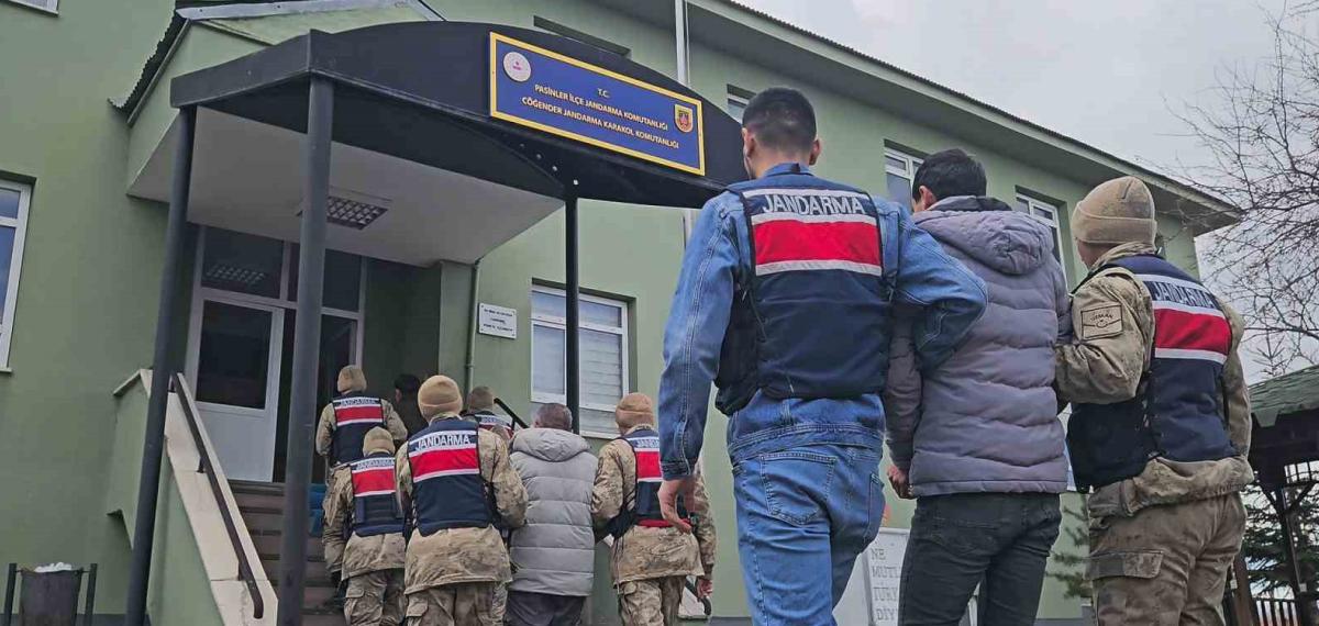 Erzurum’da Kaçak Göçmen Operasyonu