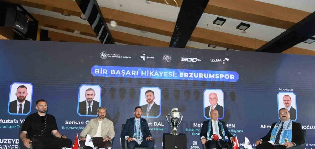 Erzurumspor’un Başarı Hikâyesi Kudakaf’26’da Gençlerle Buluştu