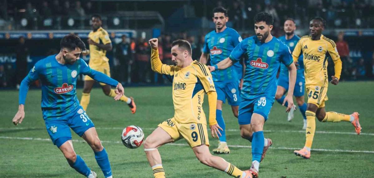 Fenerbahçe ile Çaykur Rizespor 48. Randevuda