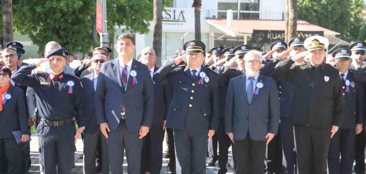 Fethiye’de Türk Polis Teşkilatının 181. Kuruluş Yıldönümü Törenle Kutlandı