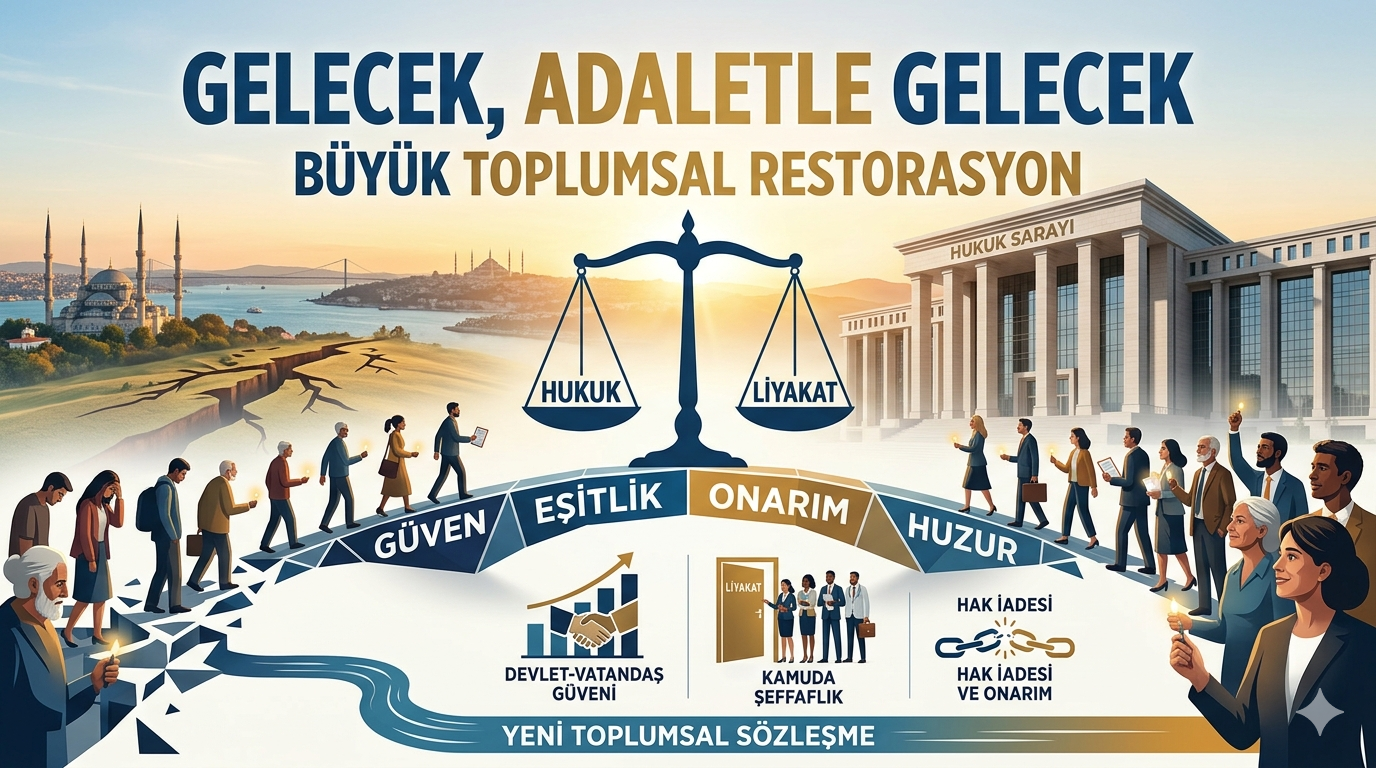 Gelecek, Adaletle Gelecek: Büyük Toplumsal Restorasyon