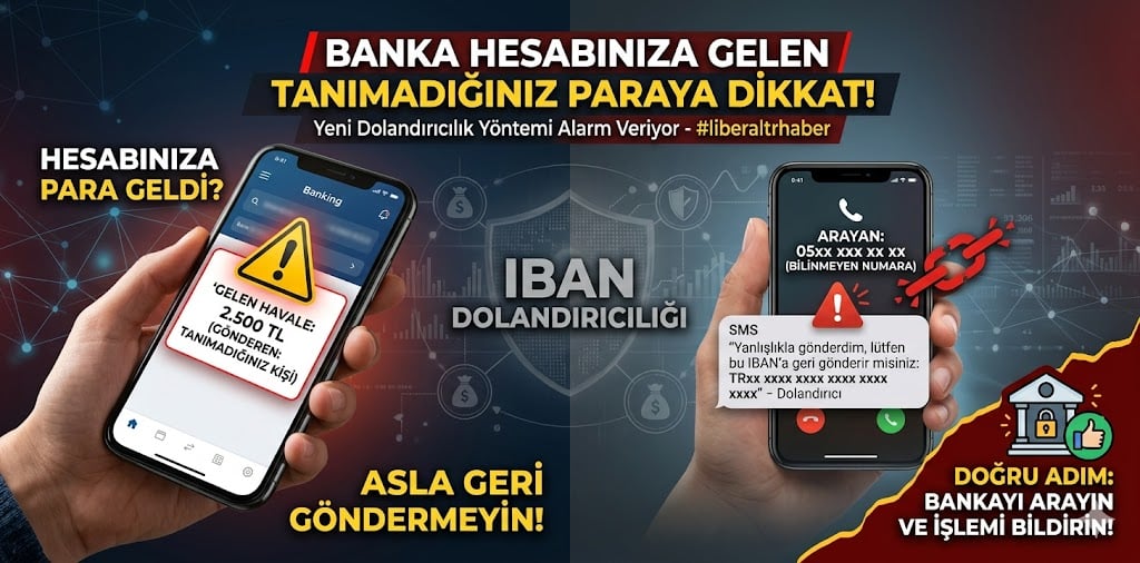 Banka Hesabınıza Gelen Tanımadığınız Paraya Dikkat: Yeni Dolandırıcılık Yöntemi Alarm Veriyor