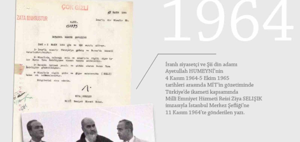 İran Lideri Humeyni’nin Türkiye’deki İlk Günleri MİT Raporlarında