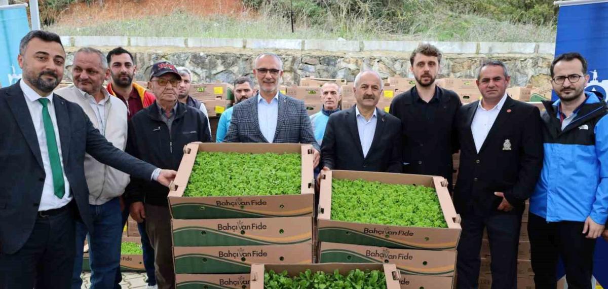 İşlenmeyen Araziler Üretime Dönüyor: Çiftçilere Yüzde 75 Hibeli Fide Desteği
