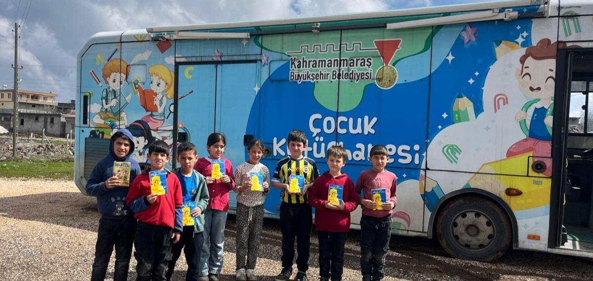 Kahramanmaraş’ta Mobil Kütüphane