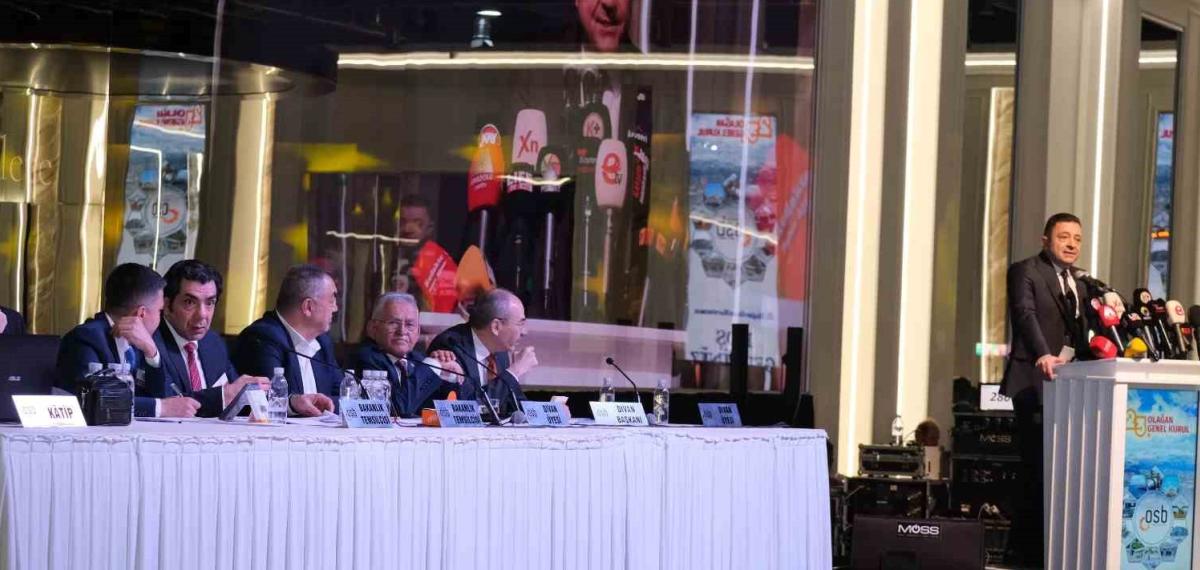 Kayseri Osb’de Mehmet Yalçın, Yeniden Başkan Seçildi