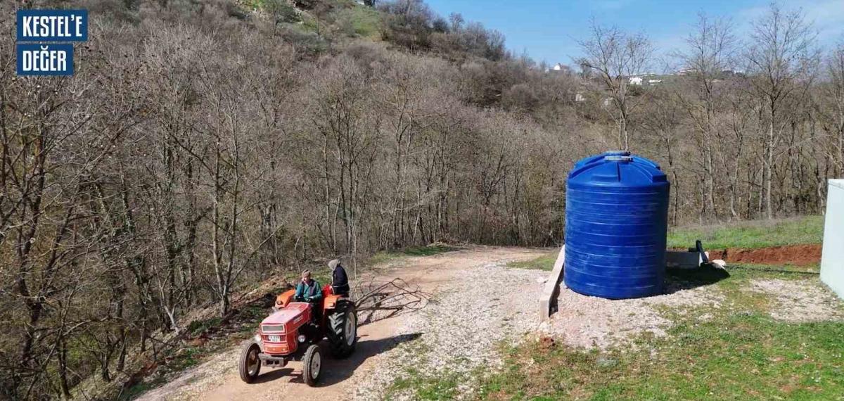 Kestel Belediyesi, 4 Kırsal Mahalleye 20 Tonluk Su Deposu Kazandırdı