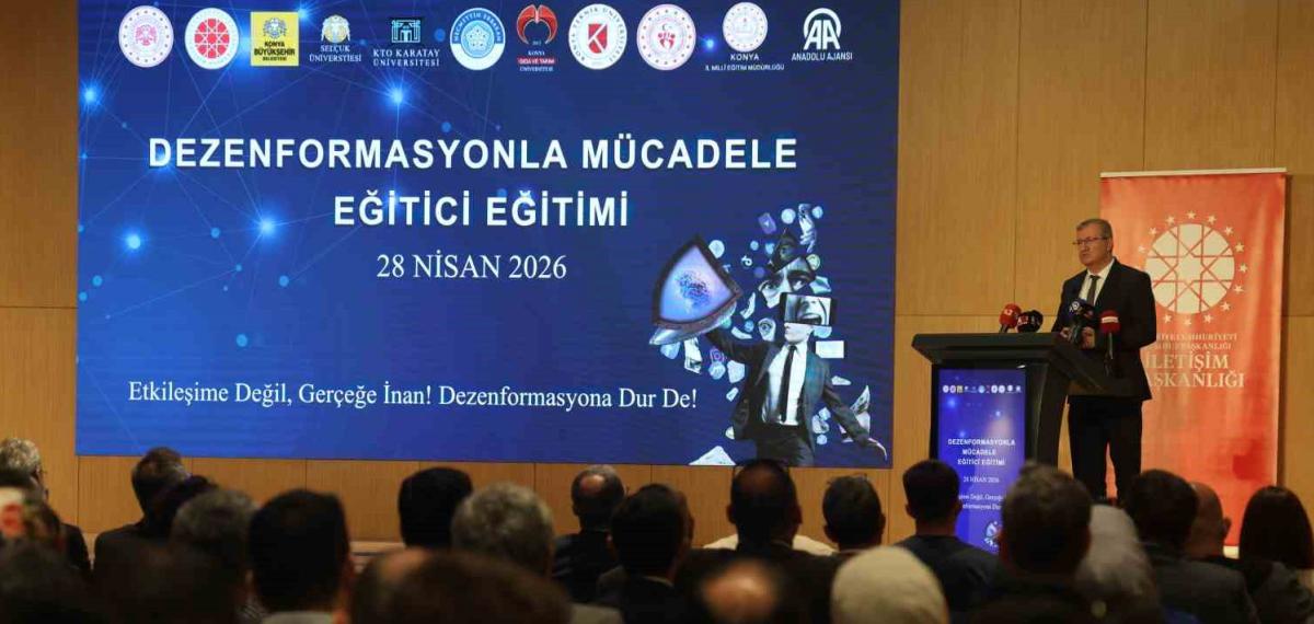 Konya’da Dezenformasyonla Mücadele Eğitimi