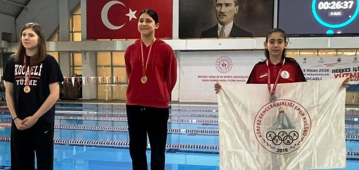 Körfezli Genç Yüzücüler Tdt Yüzme Elemelerinde Bölge Birincisi Oldu