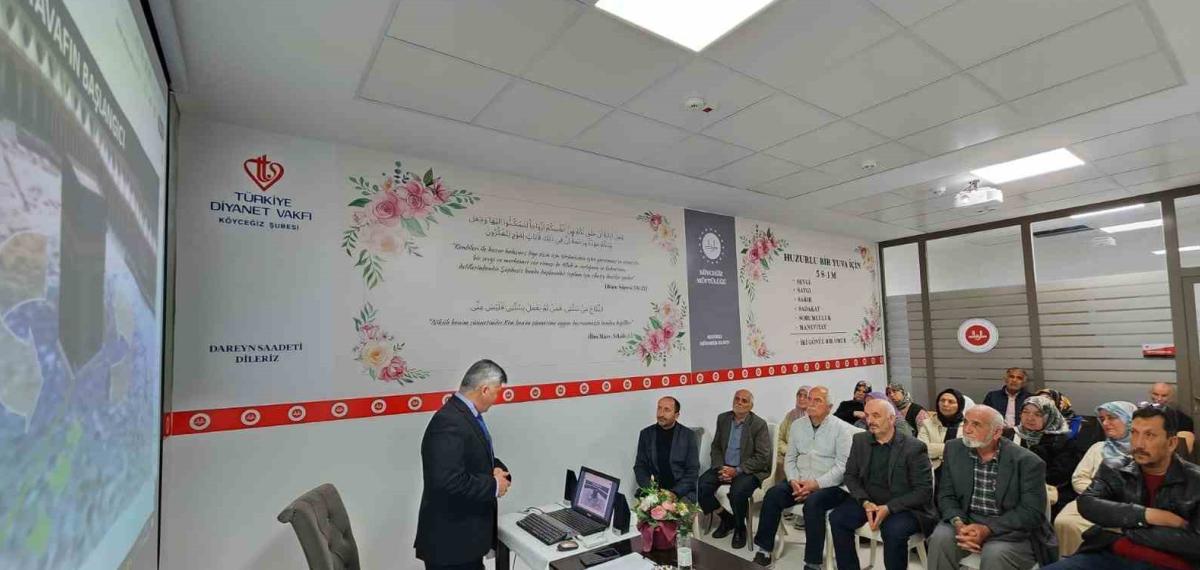 Köyceğizli 25 Hacı Adayı Seminerlerle Hacca Hazırlandı