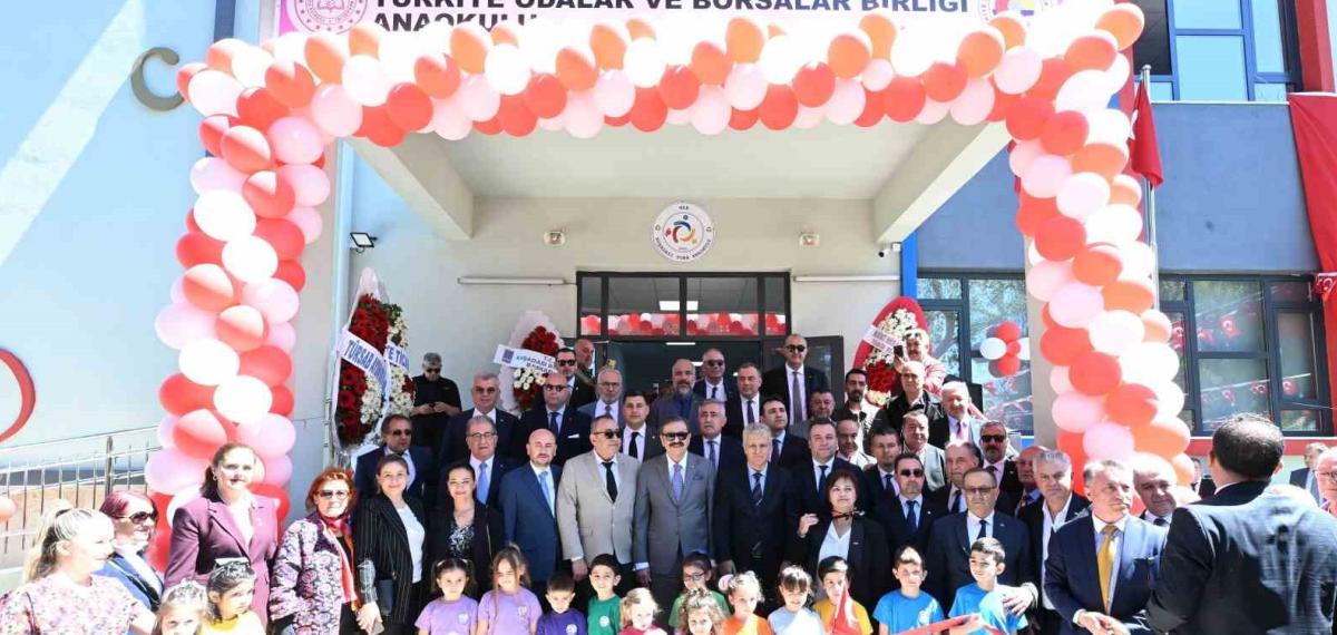 Kuşadası’nda TOBB Anaokulu Açıldı