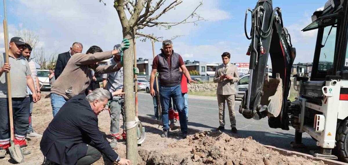 Melikgazi, Ağaçlandırma Çalışmaları ile Geleceğe Daha Yeşil Bir Miras Bırakıyor