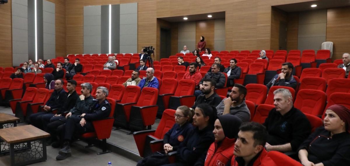 Melikgazi Personeli Yangınlara Karşı Bilgilendirildi