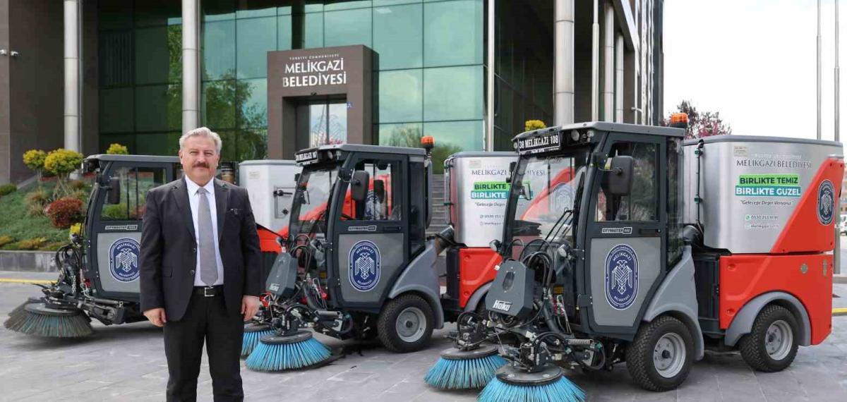 Melikgazi’nin Hizmet Kalitesini Artıracak Yeni Araçlar Sahada