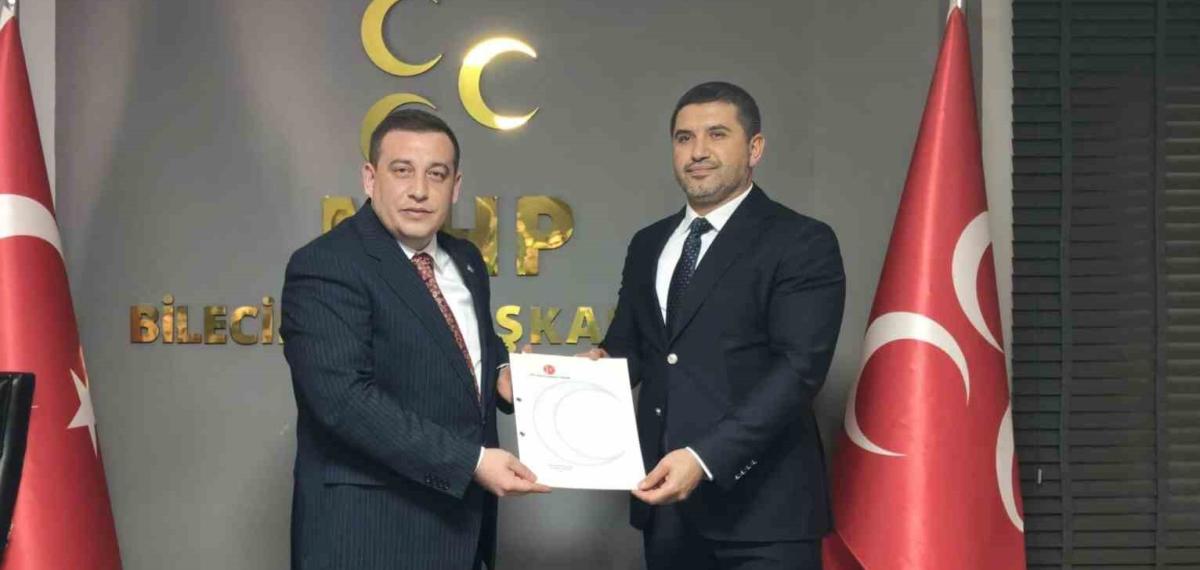MHP Bozüyük İlçe Başkanlığına Mümin Gün Atandı