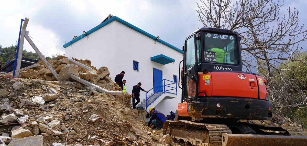 Milas Bafa Mahallesi’ndeki İçme Suyu Deposu Yenilendi