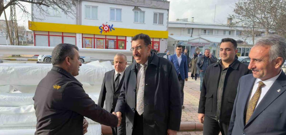 Milletvekili Tüfencki Arguvan’da Temaslarda Bulundu
