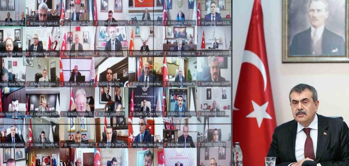 Milli Eğitim Bakanı Tekin, 81 İl Milli Eğitim Müdürüyle Bir Araya Geldi