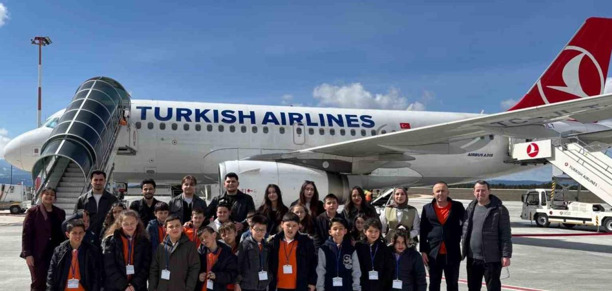 ’Minik Kanatlar’ın Havlimanı Heyecanı
