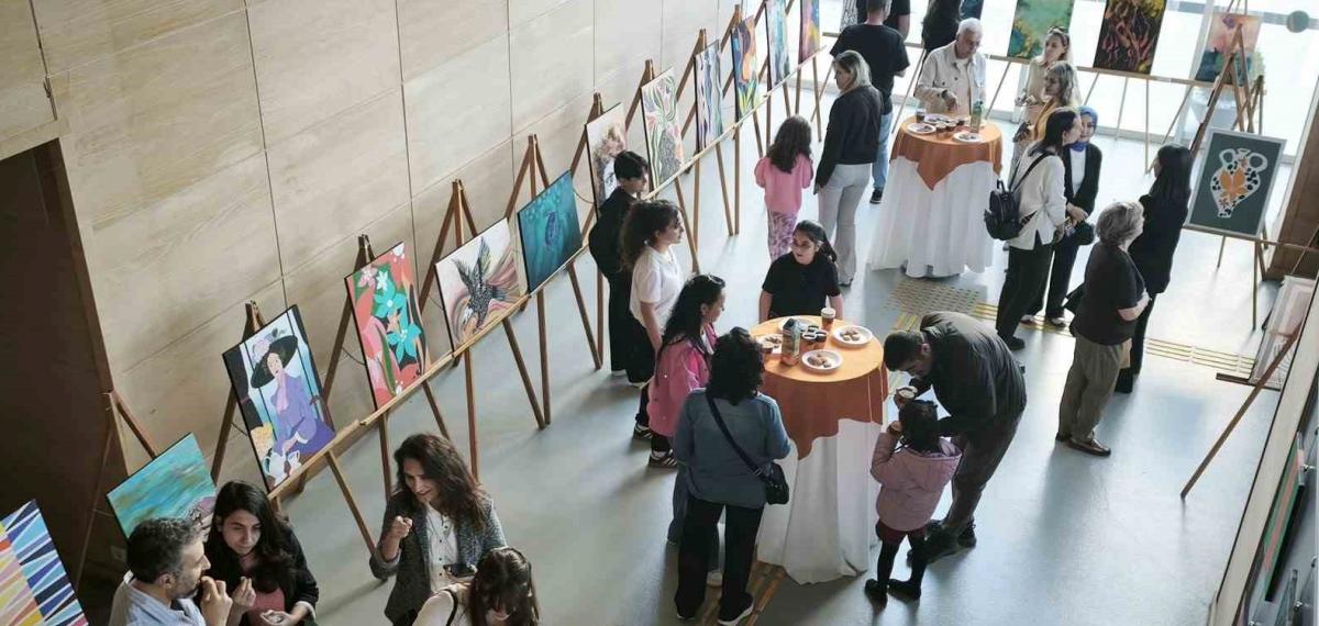 Mtk Koleji Öğrencilerinin Eserleri Görücüye Çıktı