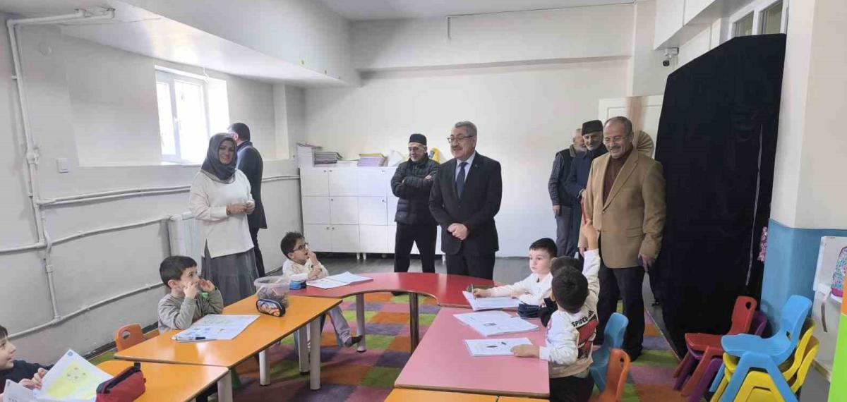 Müftü Çapçı Minik Yüreklere Buluştu