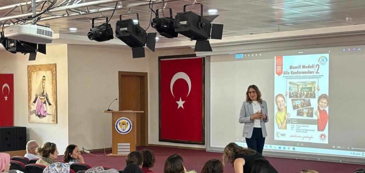 Muğla’da “Maarif Modeli Aile Konferansları” Devam Ediyor