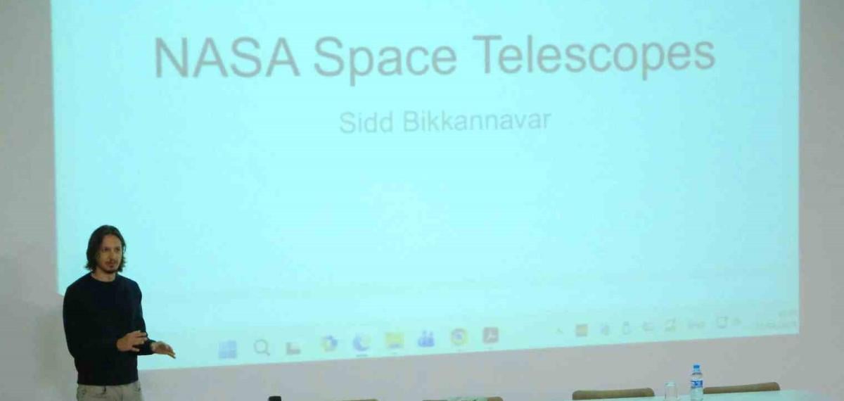 NASA Bilim İnsanı Sidd Bikkannavar Öğrencileri ile Buluştu