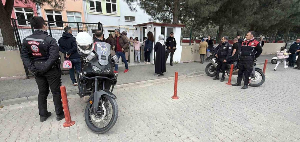 Okullarda Huzurun ve Güvenliğin Sağlanması İçin Ekipler Görev Başında