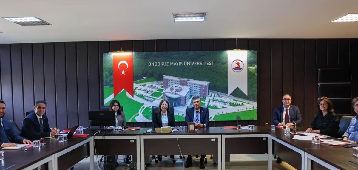 Omü’de Türkiye Uzay Ajansı ile Stratejik Proje Görüşmesi