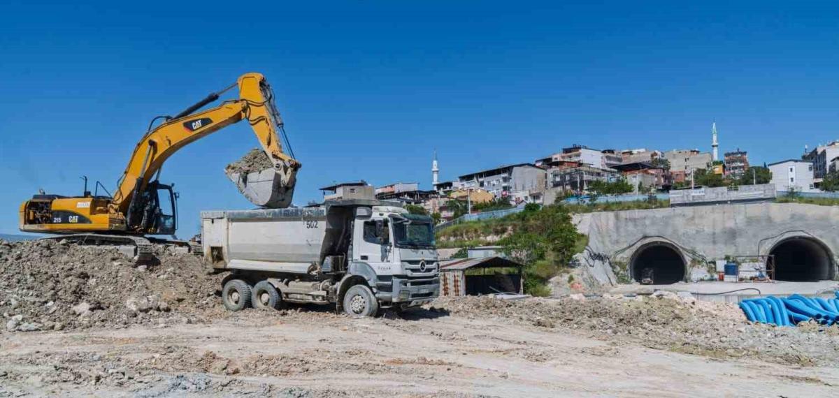 Onat Tüneli’nde Çalışmalar Sürüyor