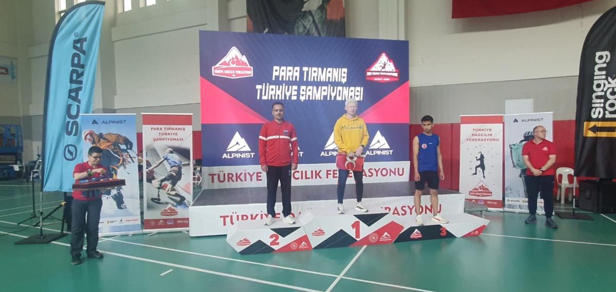Para Tırmanış Türkiye Şampiyonasında Denizli’yi Gururlandıran Başarı