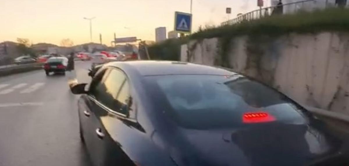 Pendik’te Tehlikeli Anlar: Yaya Geçidinde Yavaşlamayan Sürücüye Ceza Yağdı
