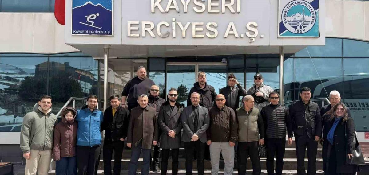 Rusya ve Türkistan’dan Gelen İş İnsanlarına Erciyes Tanıtıldı