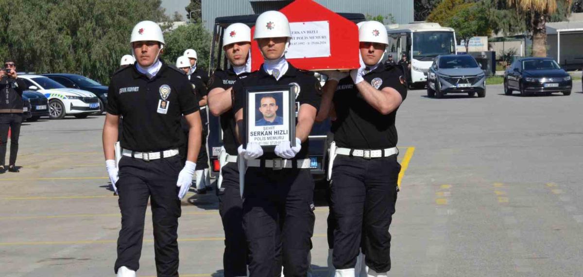 Şehit Polis Serkan Hızlı, İzmir’den Dualarla Uğurlandı