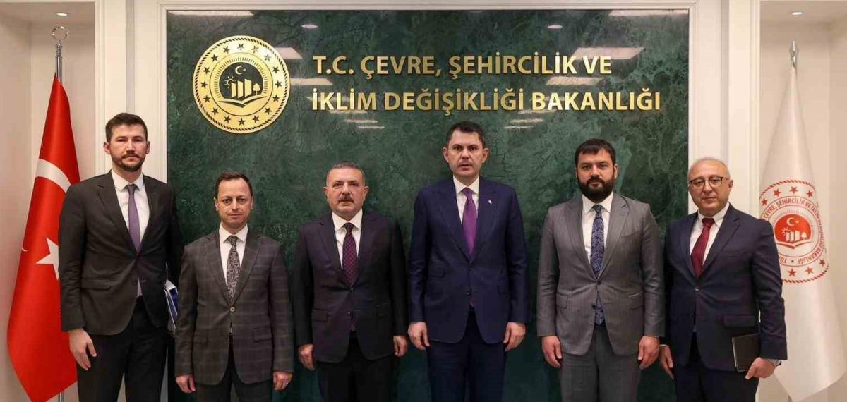 Sincan Belediye Başkanı Ercan, Bakan Kurum ile Görüşme Gerçekleştirdi