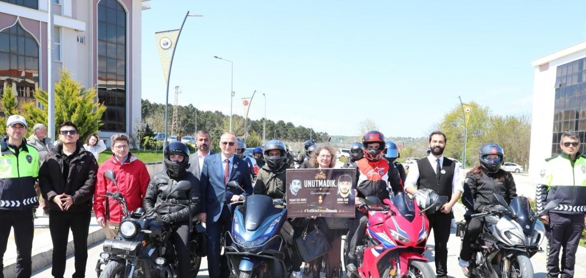 Sinop’ta Motosiklet Kazalarına Dikkat Çekildi