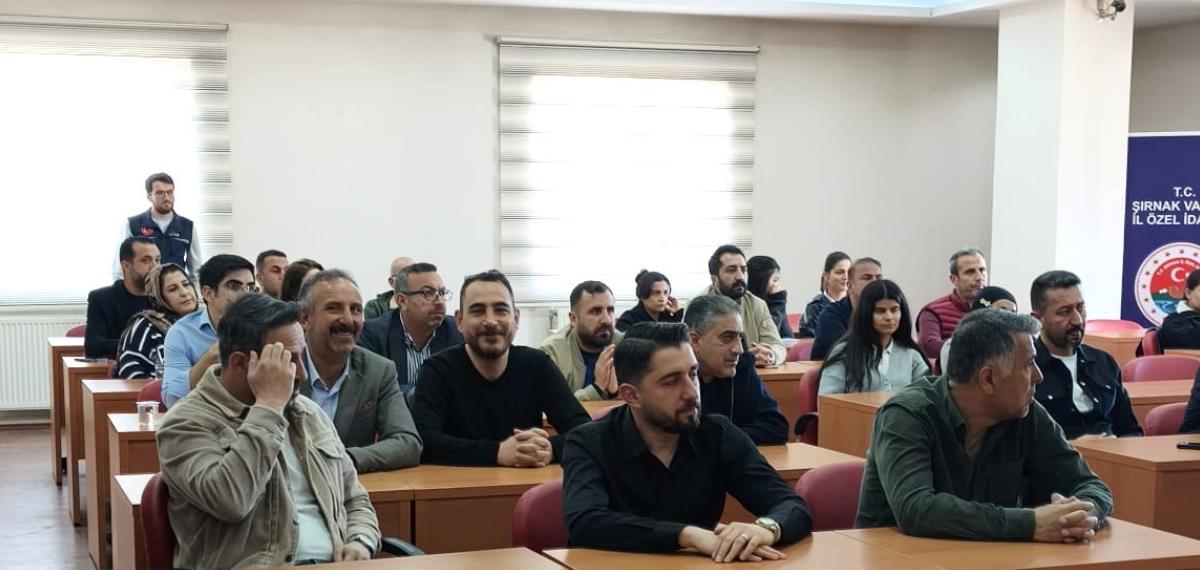 Şırnak’ta Afad, Kamu Personeline Kbrn ve Afet Farkındalık Semineri