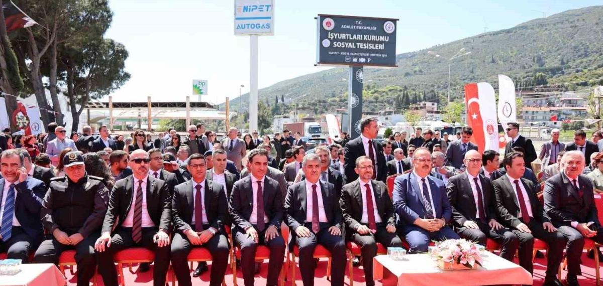 Sosyal Tesise Dönüşen Söke Eski Cezaevi Restoran ve Satış Ofisi Törenle Açıldı