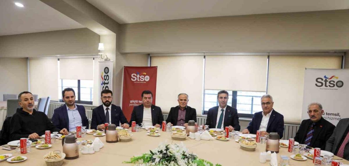 Stso Başkanı Zeki Özdemir, Meslek Odaları Başkanlarıyla Bir Araya Geldi