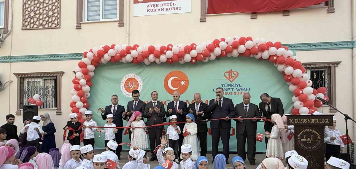 Tarsus’ta Yeni Kur’an Kursu Kapılarını Açtı