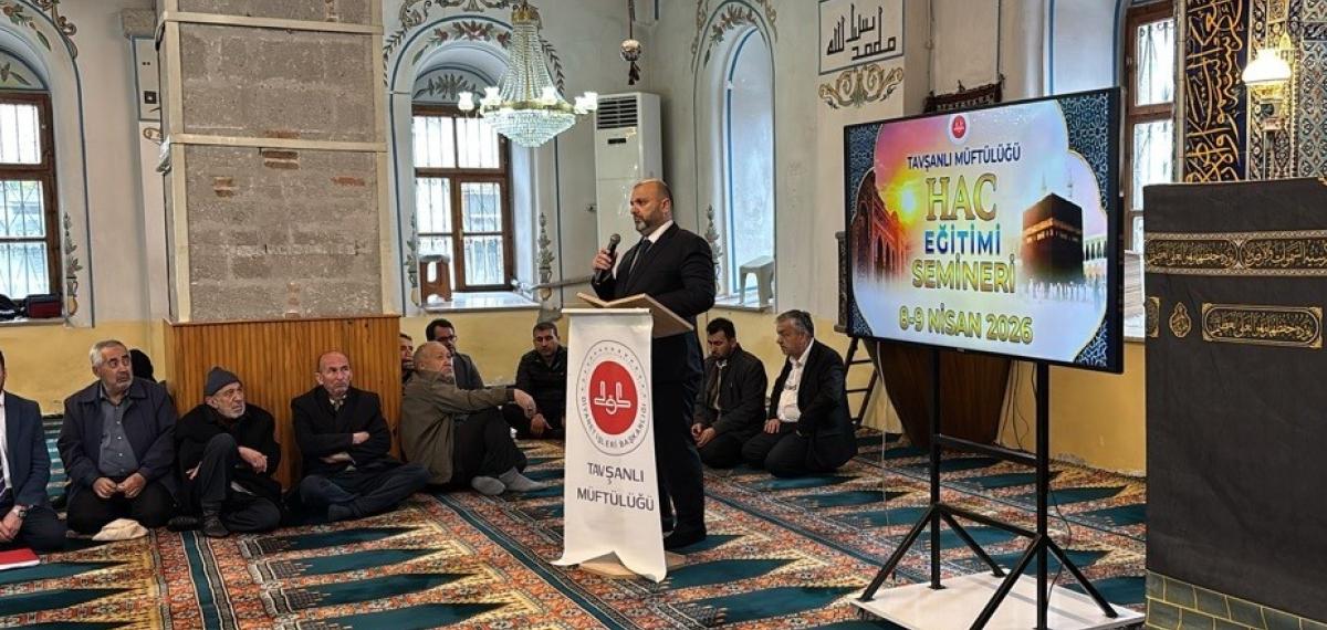 Tavşanlı’da 232 Hacı Adayı Bilgilendirildi