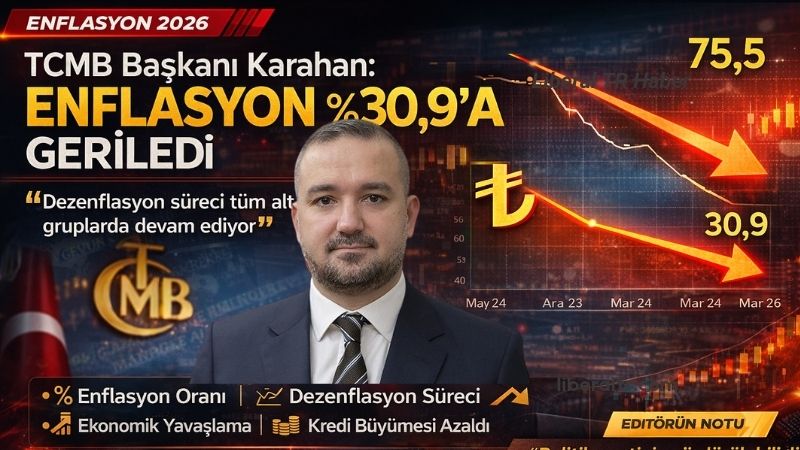 TCMB Başkanı Karahan: Enflasyon Yüzde 30,9’a Geriledi