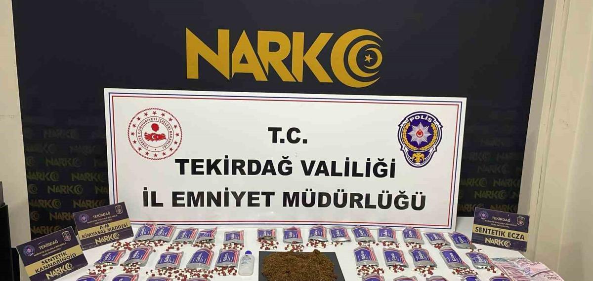 Tekirdağ’da Uyuşturucuya Geçit Yok: 166 Şüpheliye İşlem, 10 Tutuklama