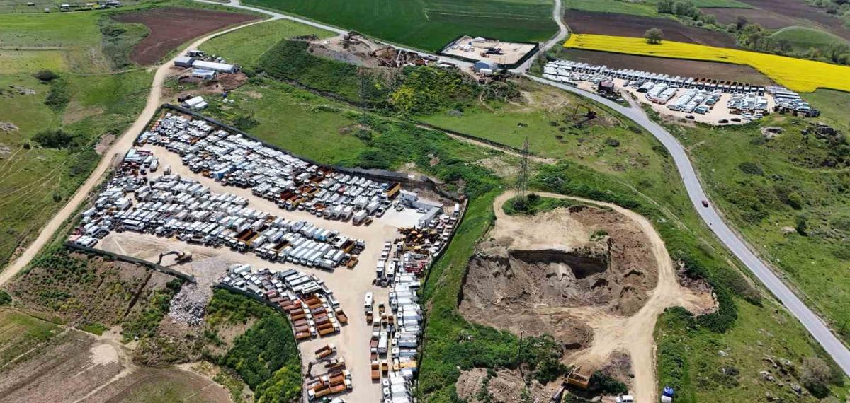TMSF’nin El Koyduğu Yüzlerce Araç  Böyle Görüntülendi