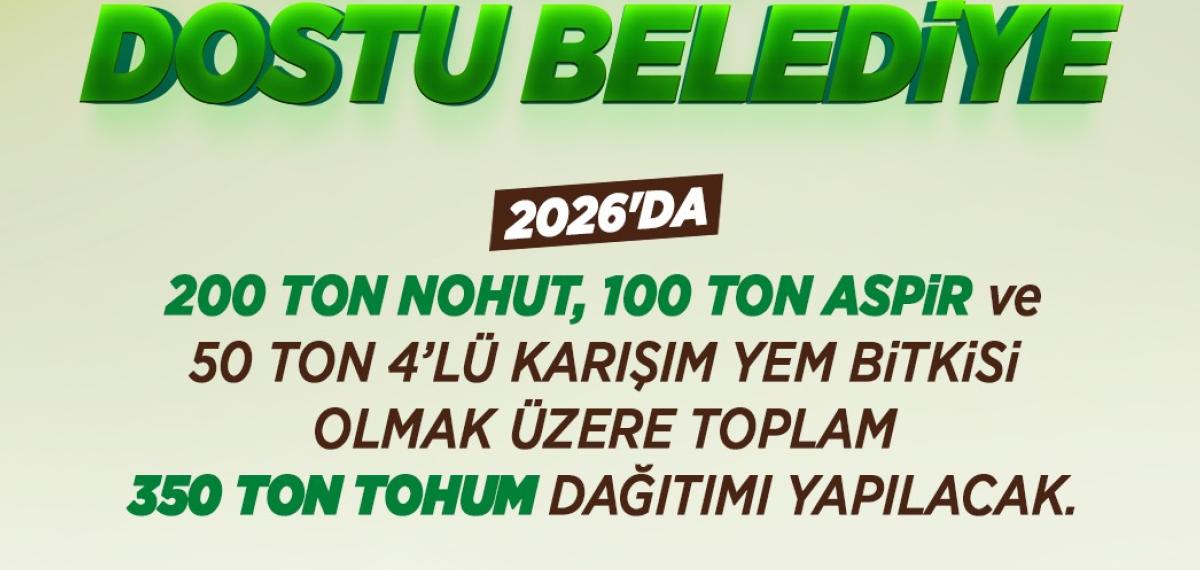 Tohum Desteği Başlıyor