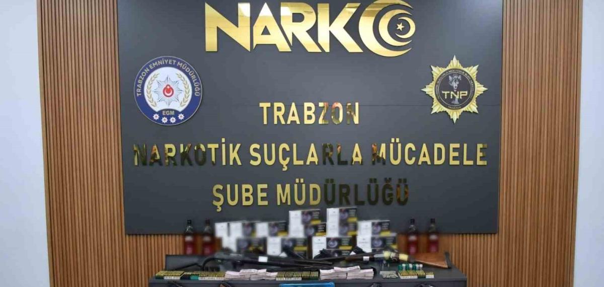 Trabzon Merkezli 5 İlde Uyuşturucu Operasyonu