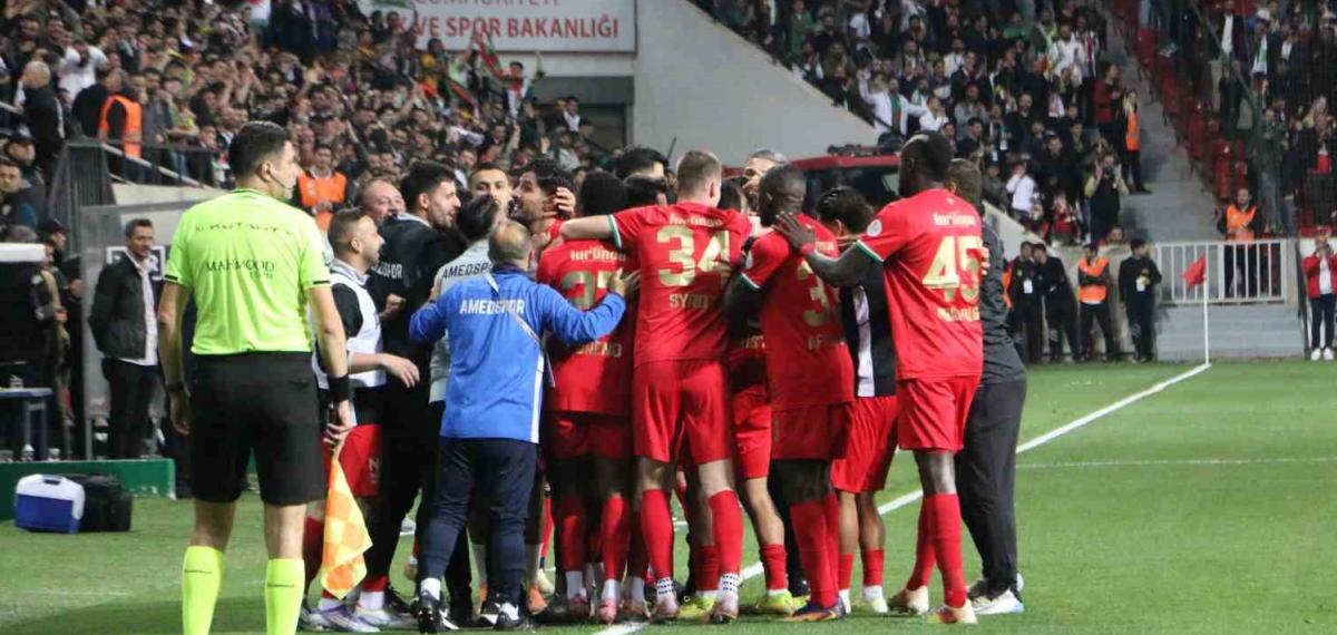 Trendyol 1. Lig: Amed Sportif Faaliyetler: 6 – Boluspor: 1